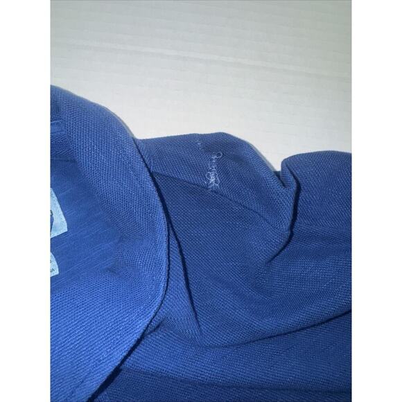 Lucky Brand Mens Pullover Knit Short Sleeve Blue Cotton Polo Shirt XXL - Picture 9 of 10